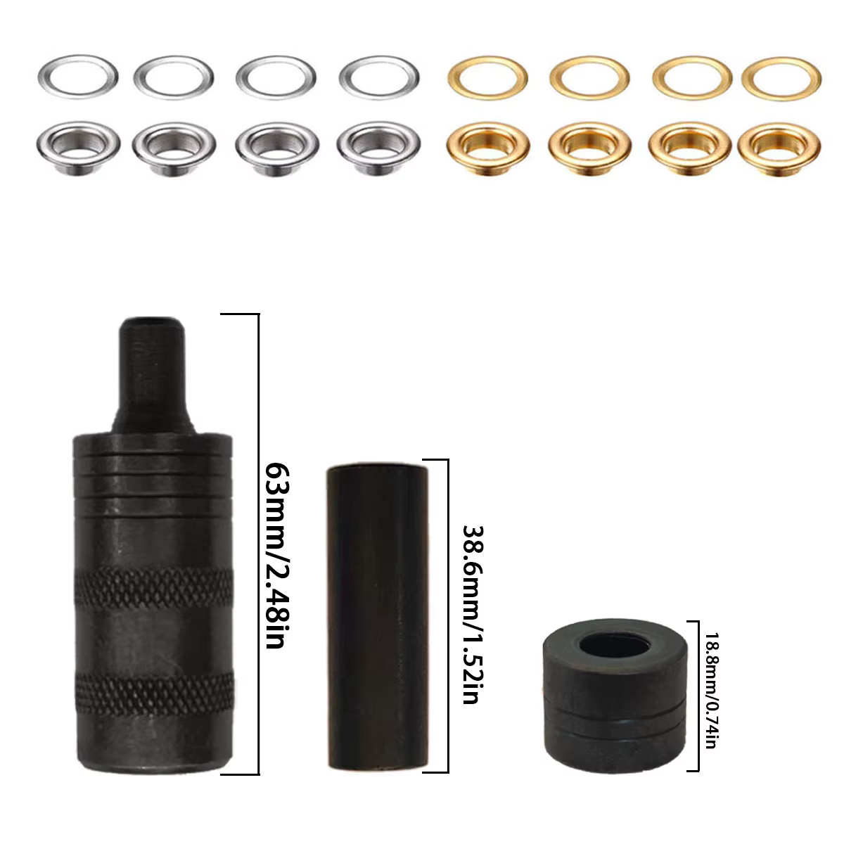 Kit d'outils pour œillets 10/12mm