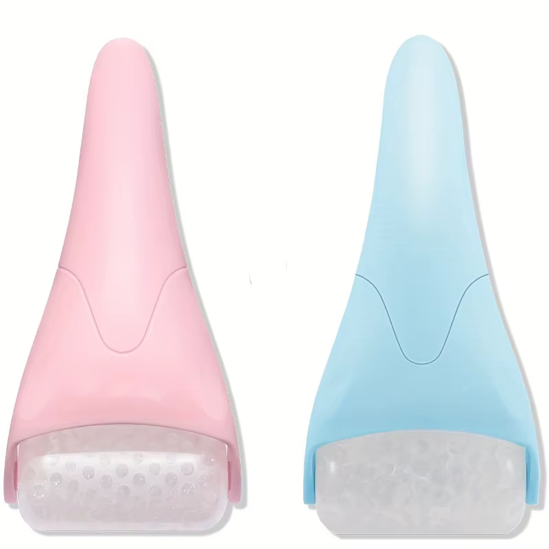 Grand rouleau de glace/masseur outil de beauté de refroidissement du visage, rouleau de glace pour le visage et les yeux, Athome Spa, Routine de soins de la peau, masseur portatif