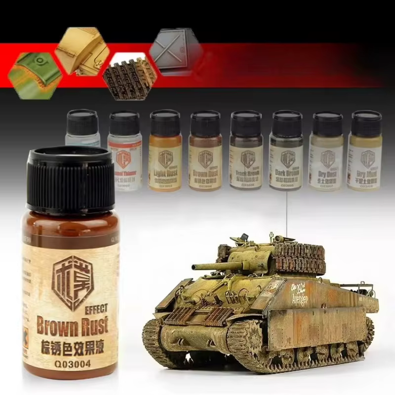 Peinture antirouille modèle 40ml/bouteille