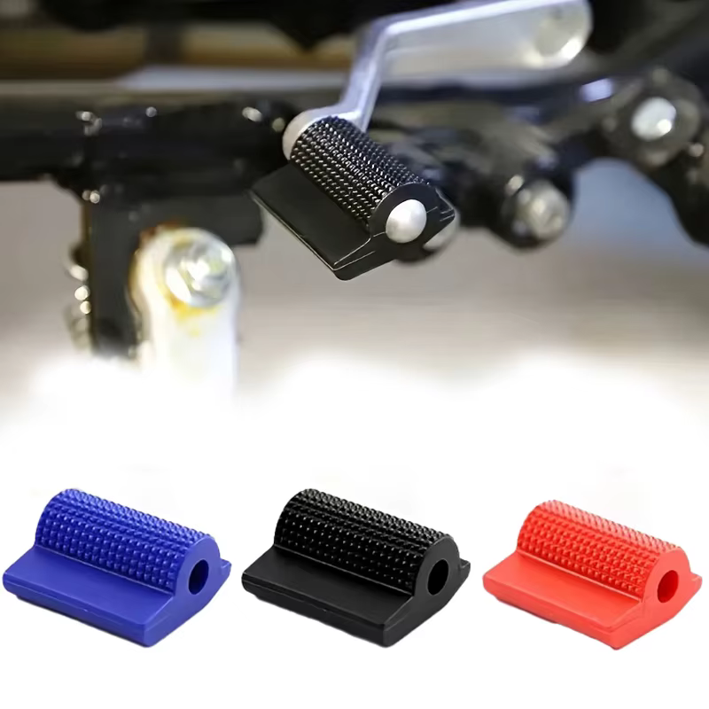 Couvre-levier de changement de vitesse antidérapant pour moto, protection de pédale de changement de vitesse en caoutchouc antidérapant pour la plupart des modèles de moto, accessoires pour moto