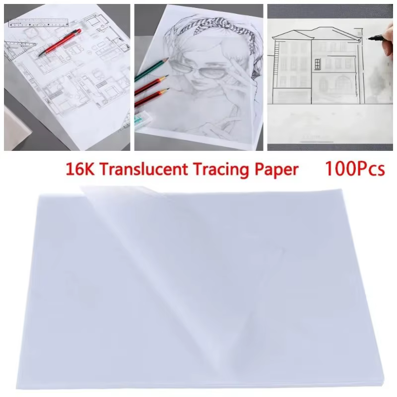 Papier calque A4, 100 feuilles