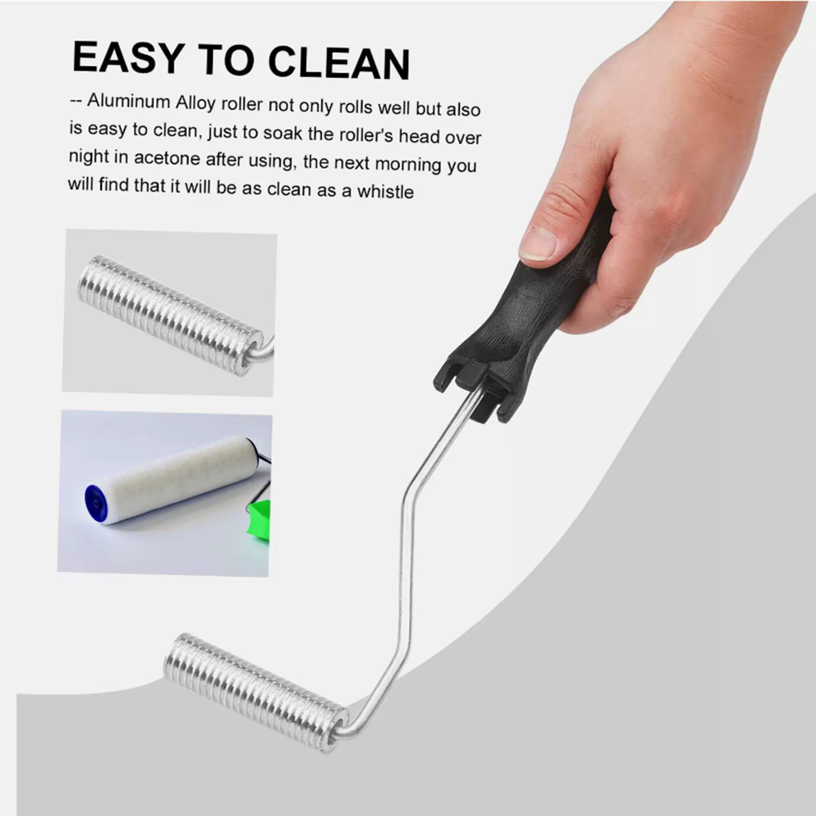 Kit de 3 rouleaux en fibre de verre pour laminage
