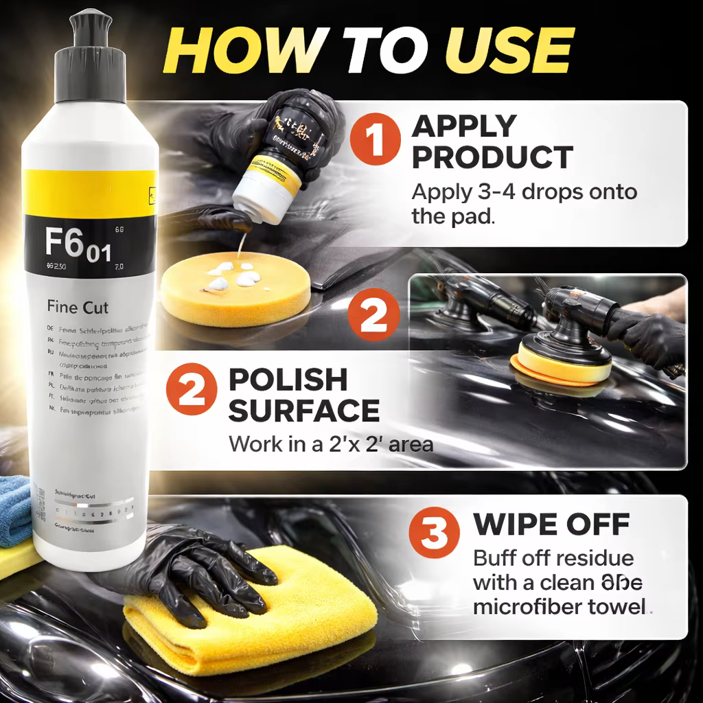 F6.01 Polish Fini Lisse – Finition Peinture Soyeuse
