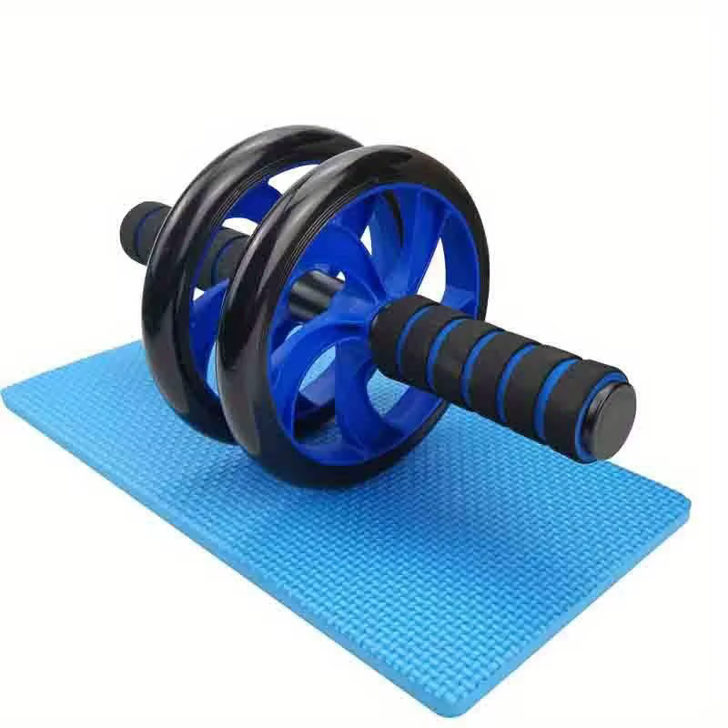 Roulette abdominale à double roue coordonnante, entraînement à domicile, fitness, entraîneur musculaire, gym
