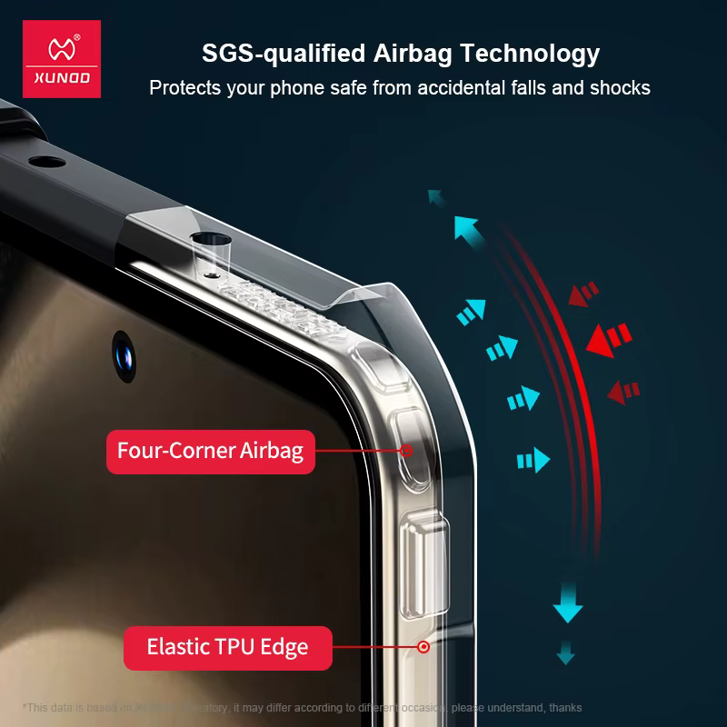 Étui pliable Xundd pour Samsung Galaxy Z Fold 3 4 5 6 Fold 7, coque antichoc avec airbag, protection en verre, PC et TPU, compatible Z Flip 4