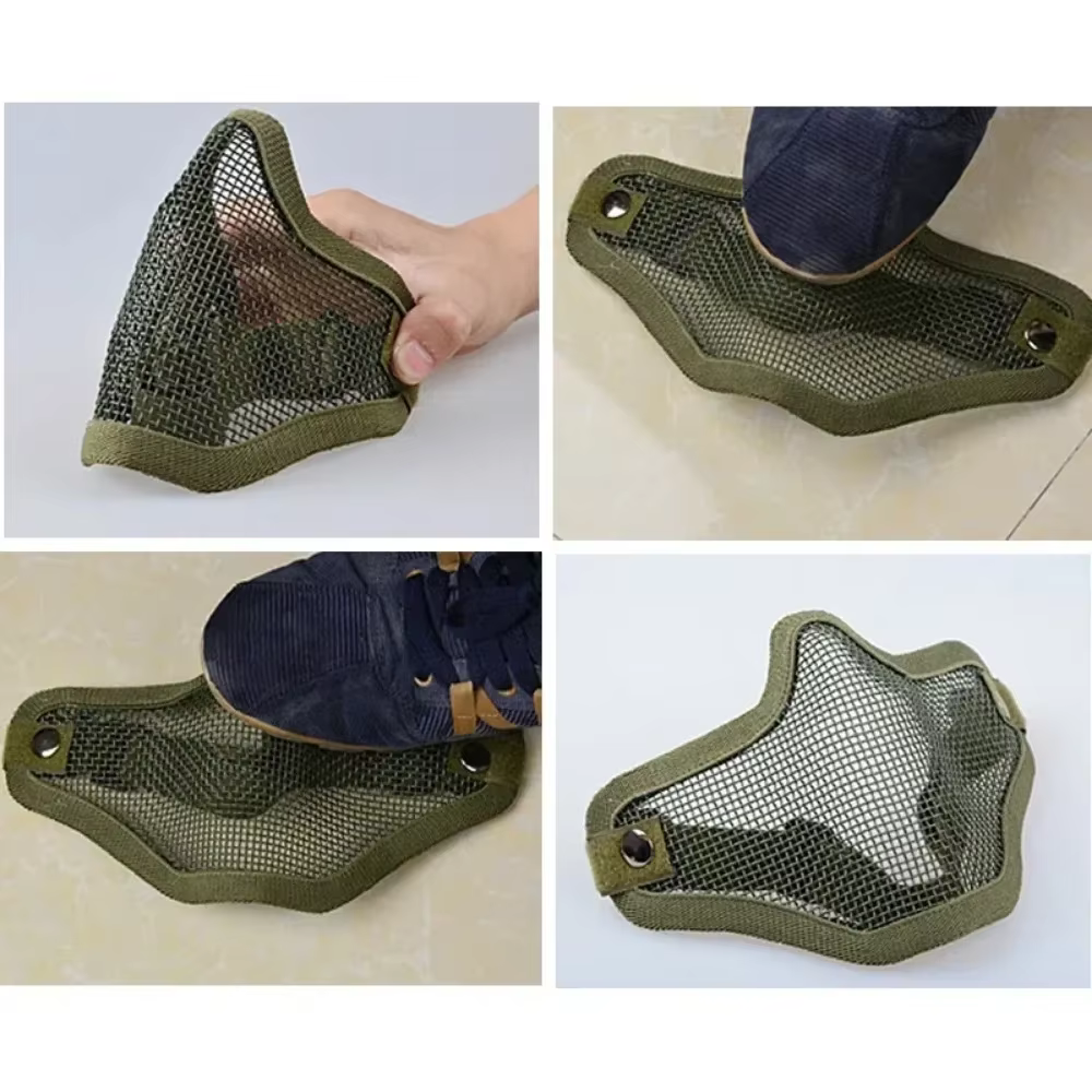 Accessoires de pistolet à air comprimé XZ, masque tactique en treillis métallique de protection pour tir de combat et chasse en plein air