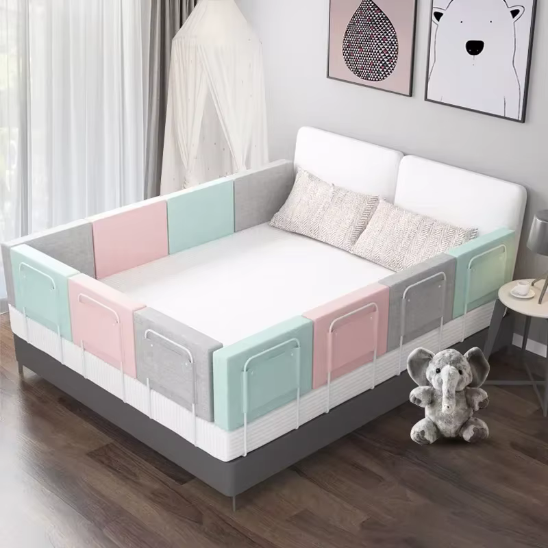 Clôture de lit de bébé souple Anti-collision, garde-corps de chevet pour enfants, Protection de lit Anti-chute pour nouveau-né, Protection universelle pour lit d'enfants