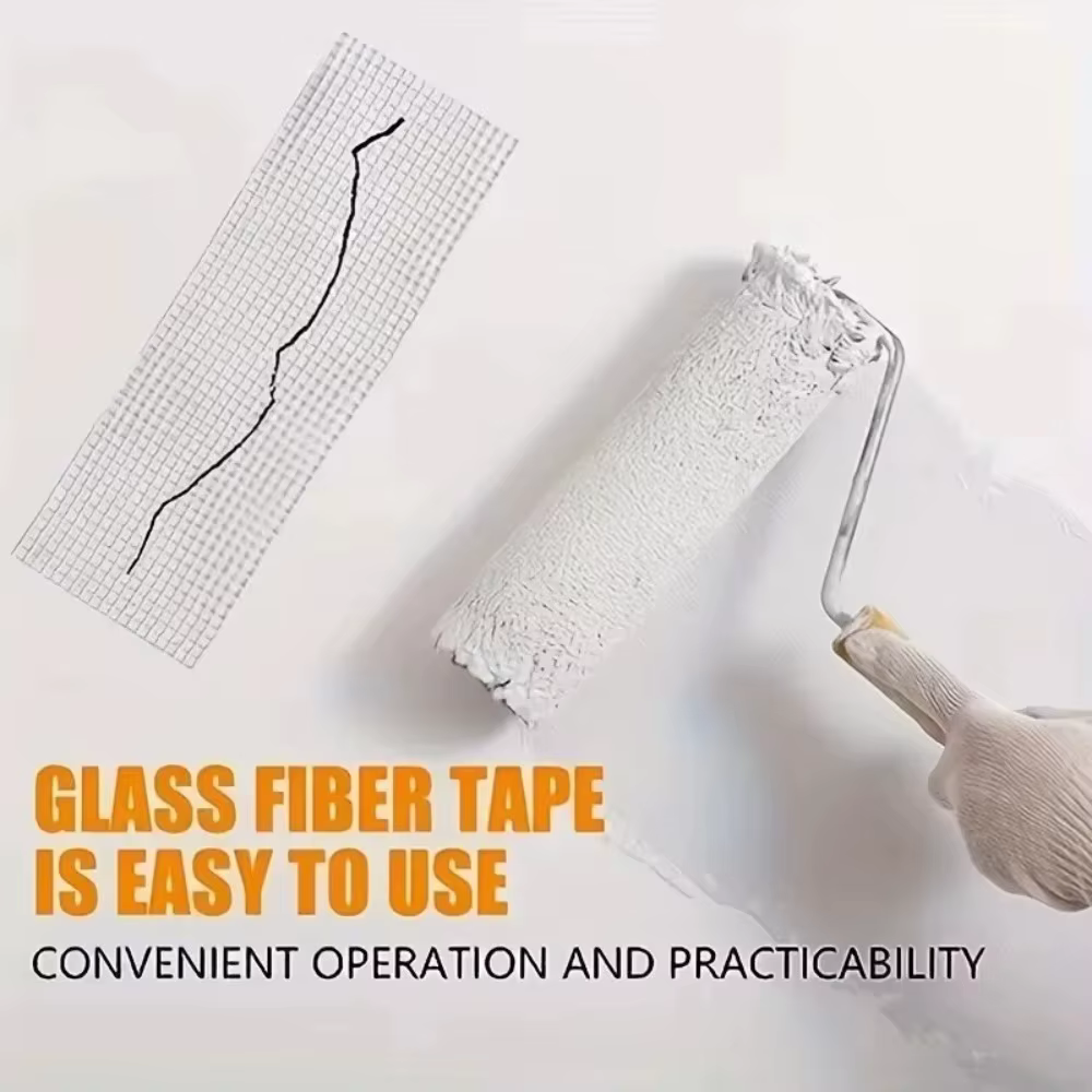1 rouleau de ruban adhésif en fibre de verre de 30M