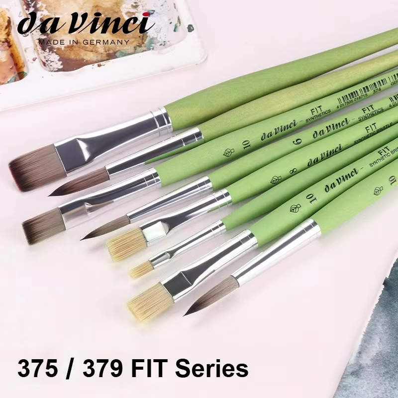 Pinceau de peinture artistique professionnel allemand Da Vinci