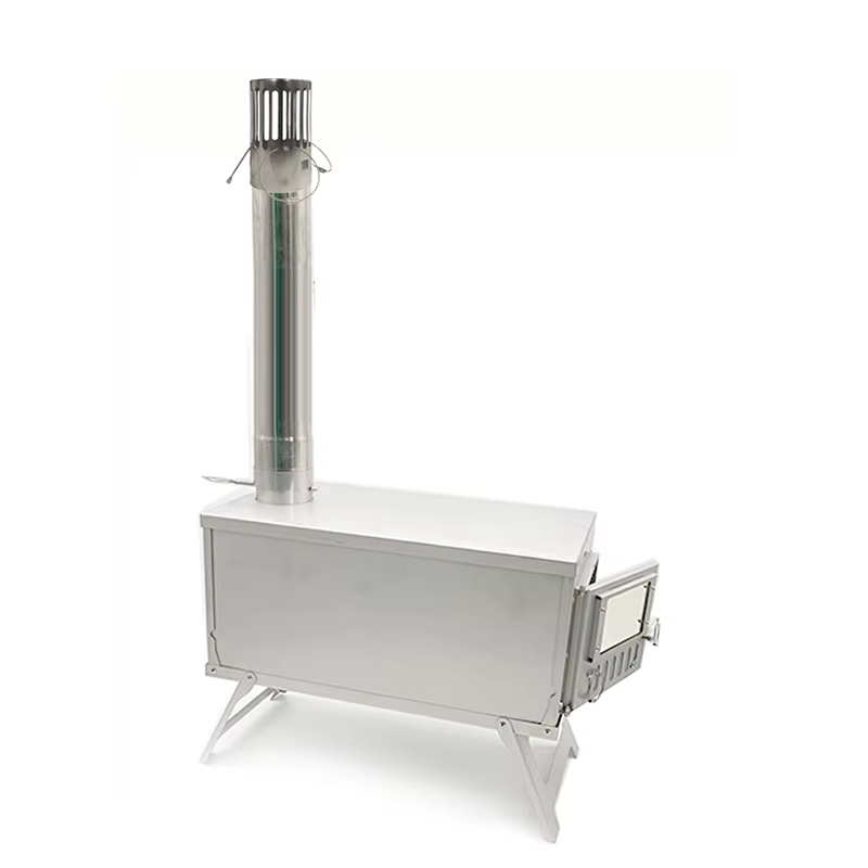 Accessoires pour tente chauffée : Tuyaux de cheminée, fenêtres latérales en verre, capuchon de cheminée pour tente chauffée, accessoires de camping, équipement de camping