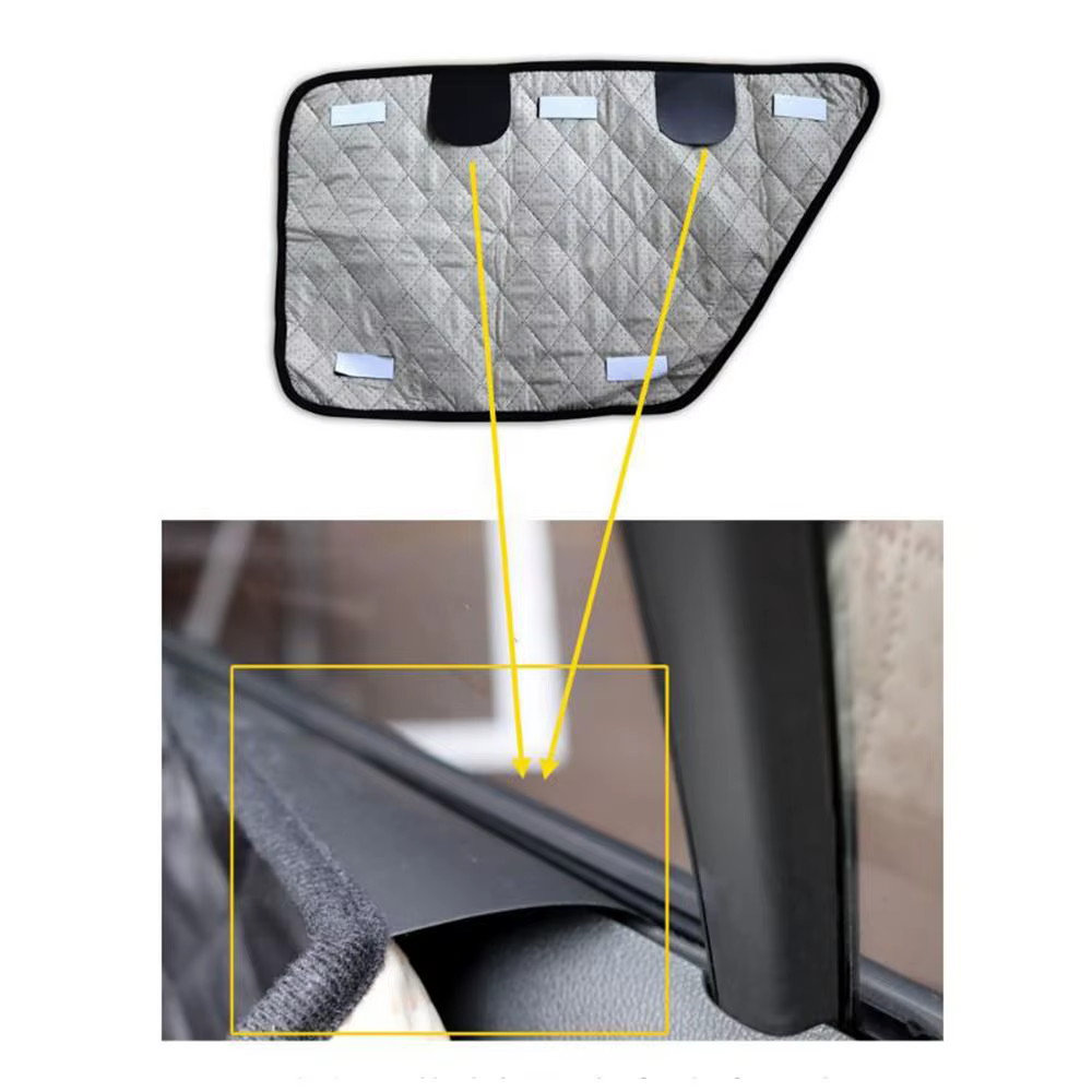 Protecteur de porte de voiture pour chiens de compagnie, anti-rayures, répare l'eau et la saleté, Protection de couverture de porte intérieure pour voitures, camions, SUV