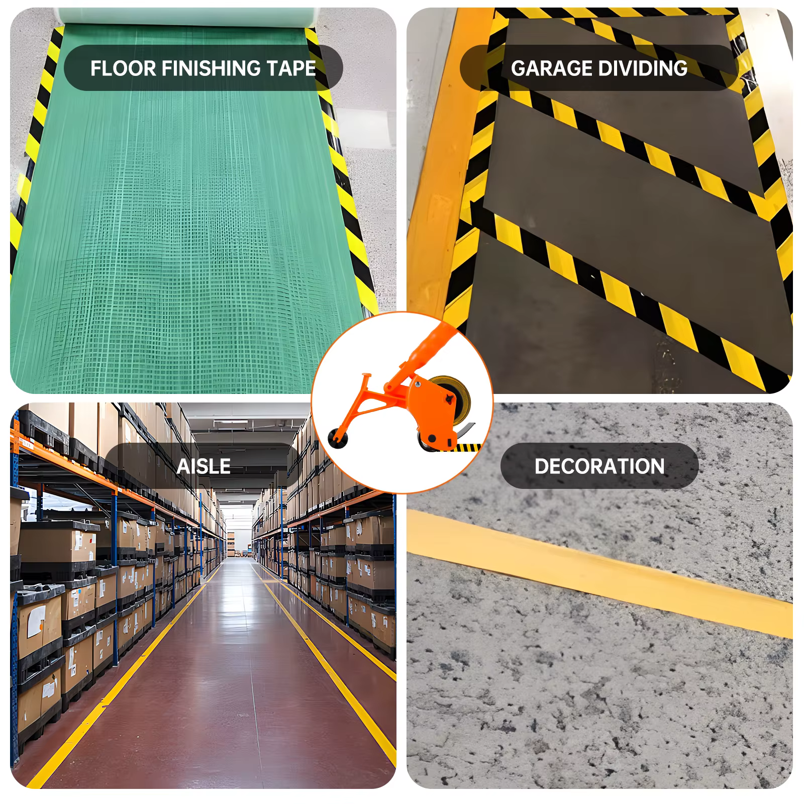 Applicateur de ruban de sol pour peintre