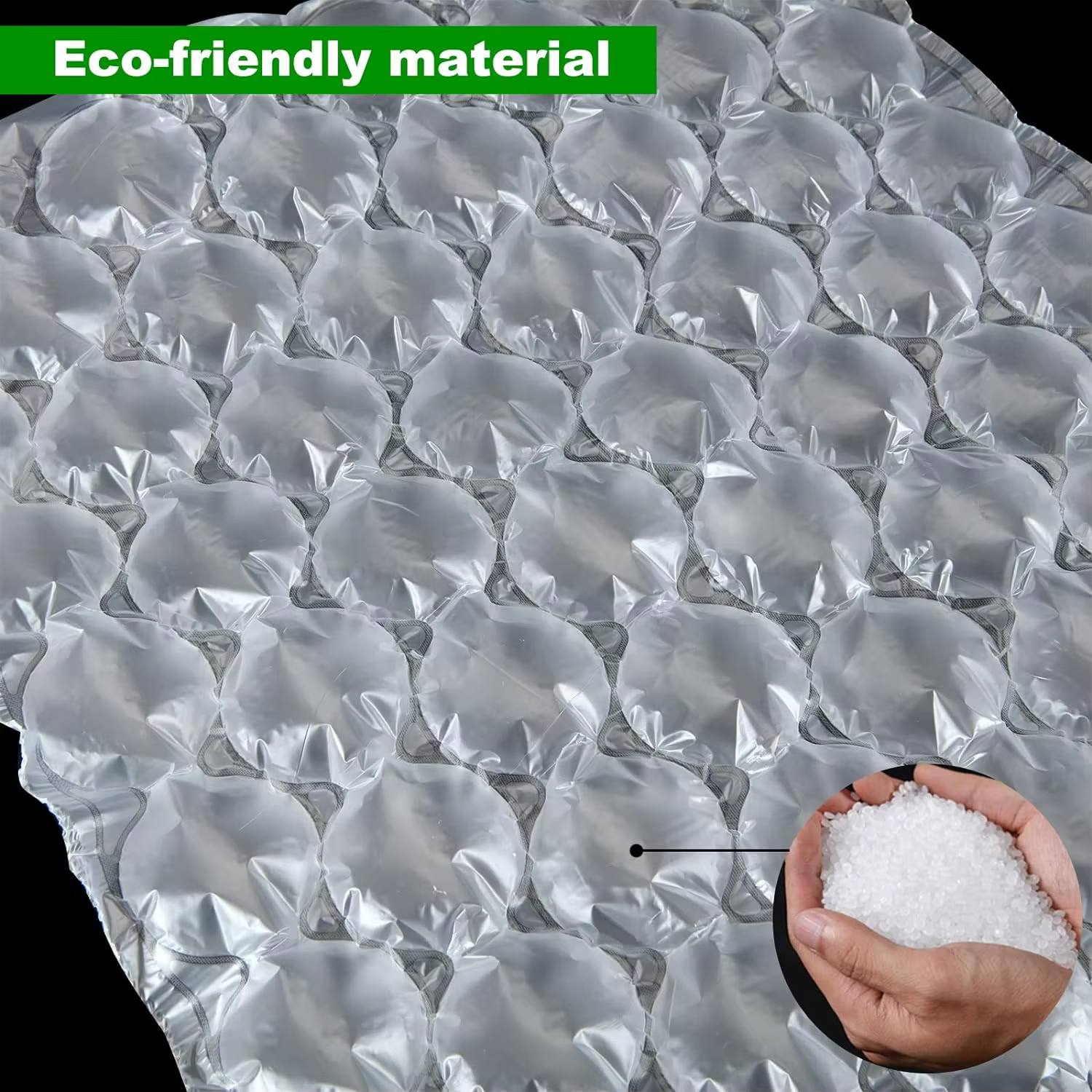 Rouleau de film à bulles d'air 300M pour emballage de sacs à bulles