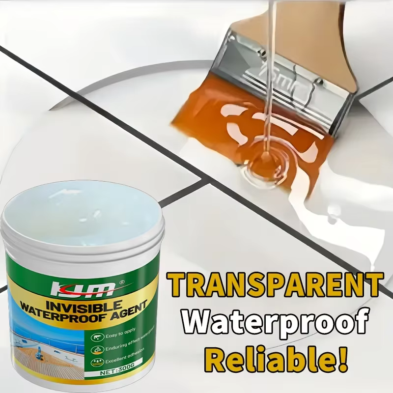 300 g de revêtement imperméable transparent de qualité marine KJM - un agent