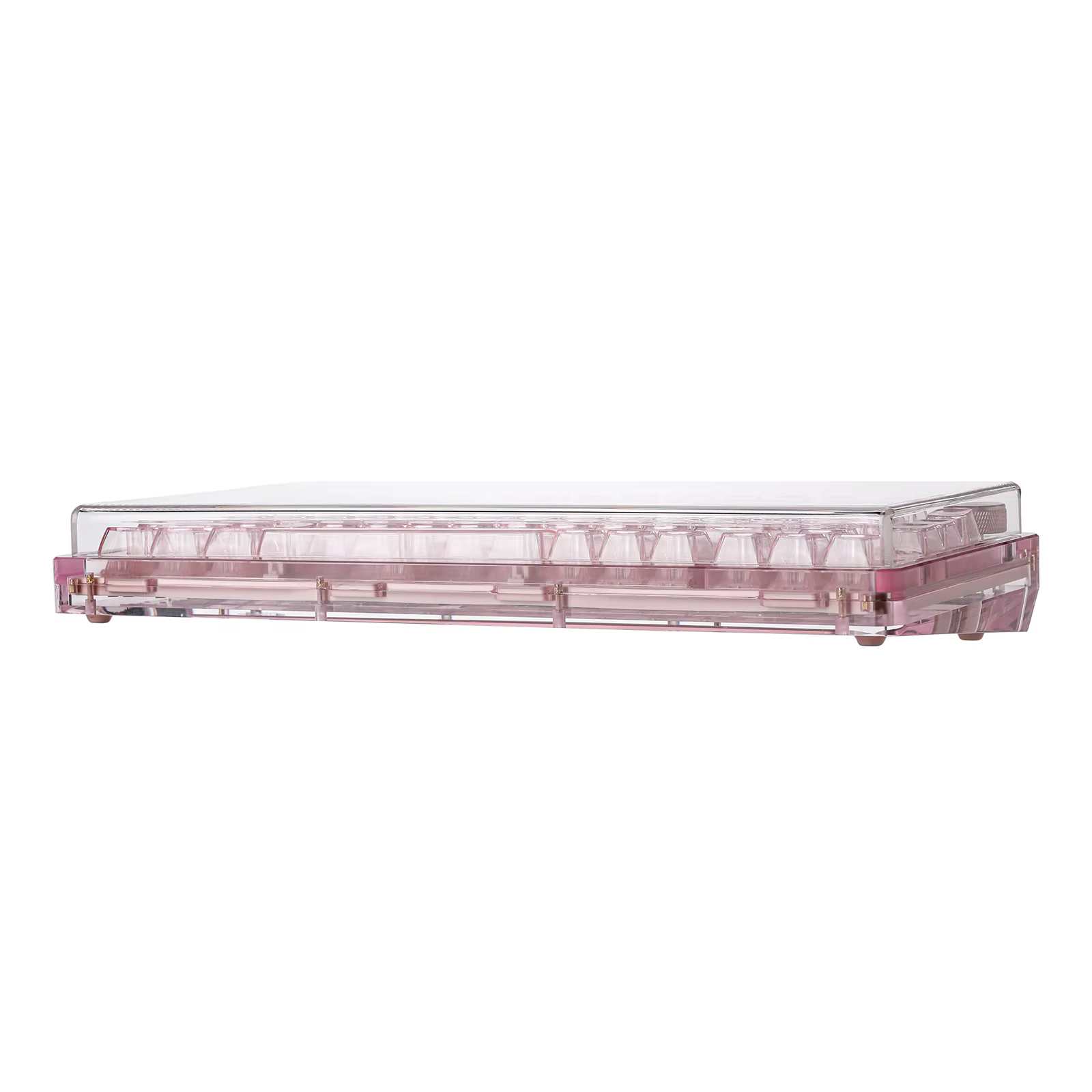 KiiBOOM-Juste de protection anti-poussière en acrylique transparent, pour disposition du clavier 75%, durabilité améliorée
