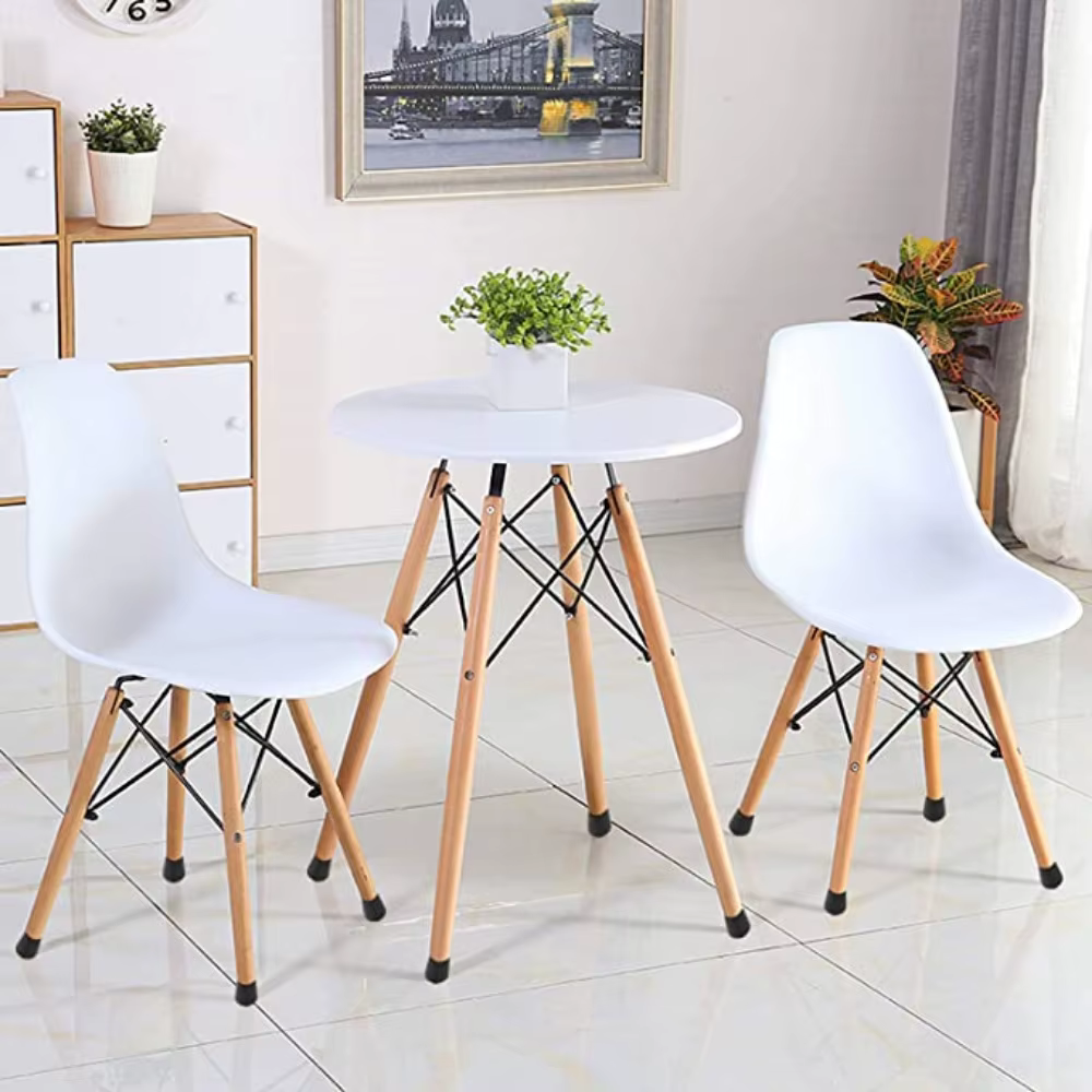 Coussinet de pied de chaise rond en caoutchouc