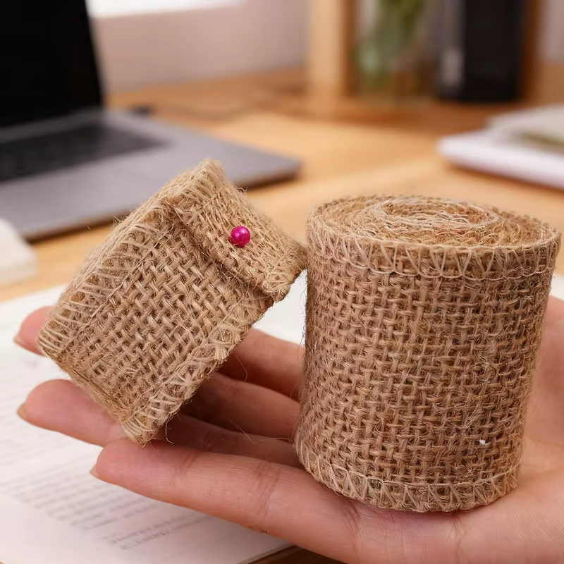 Rouleau de tissu de jute de 3/5/7