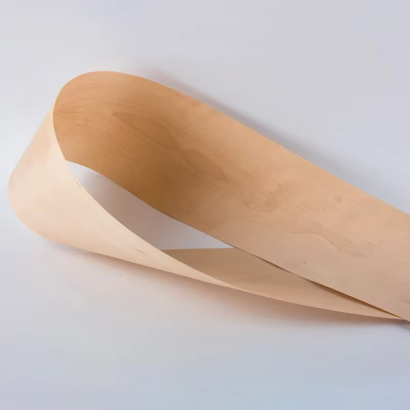 1 rouleau de placage de bouleau naturel