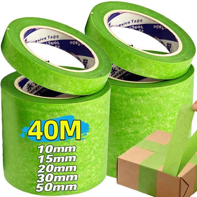 Ruban de peintre vert 10/40m