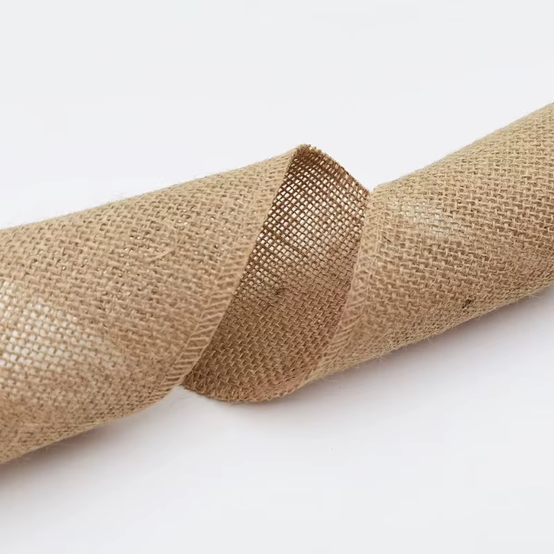 Rouleau de tissu en toile de Jute naturelle
