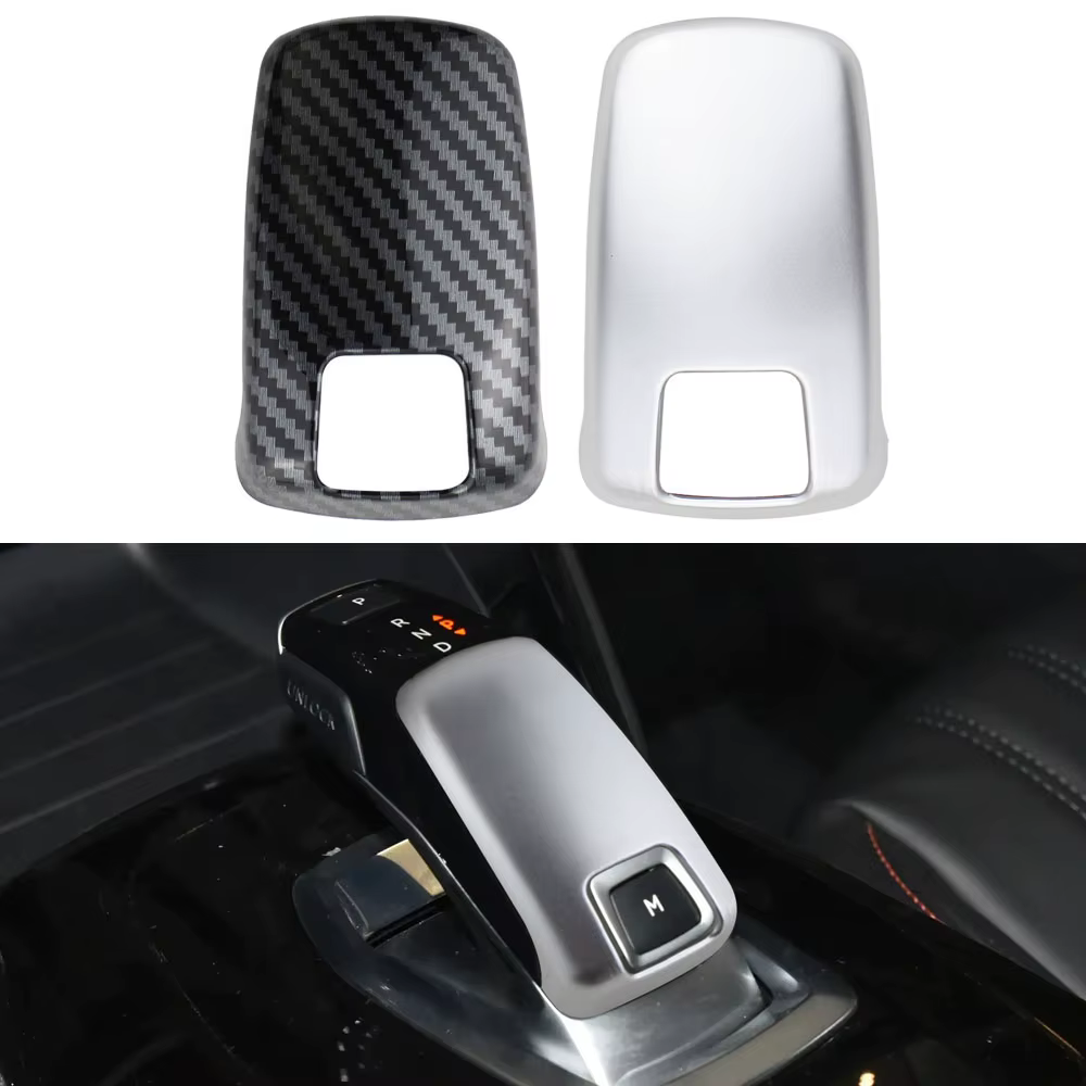 Protection de levier de vitesses pour Peugeot 2008 E2008 2020-2022 208 2020-2023 E208 2020-2023, accessoires autocollants pour voiture