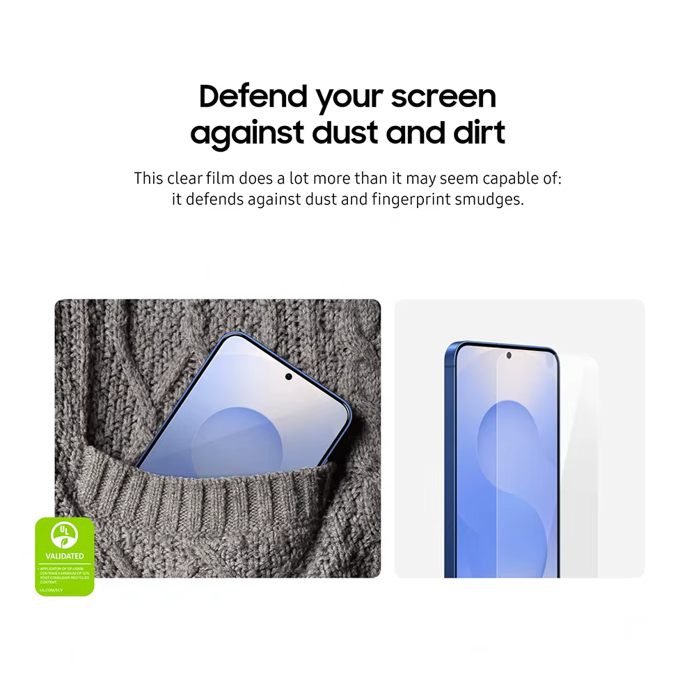 2PCS Protecteur d'écran anti-reflet d'origine Samsung Galaxy S25 S25+ pour S25 S25Plus Protecteur d'écran