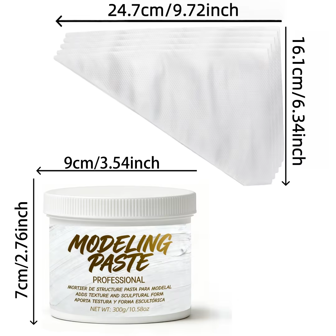 Pâte à modeler texturée 3D 300g