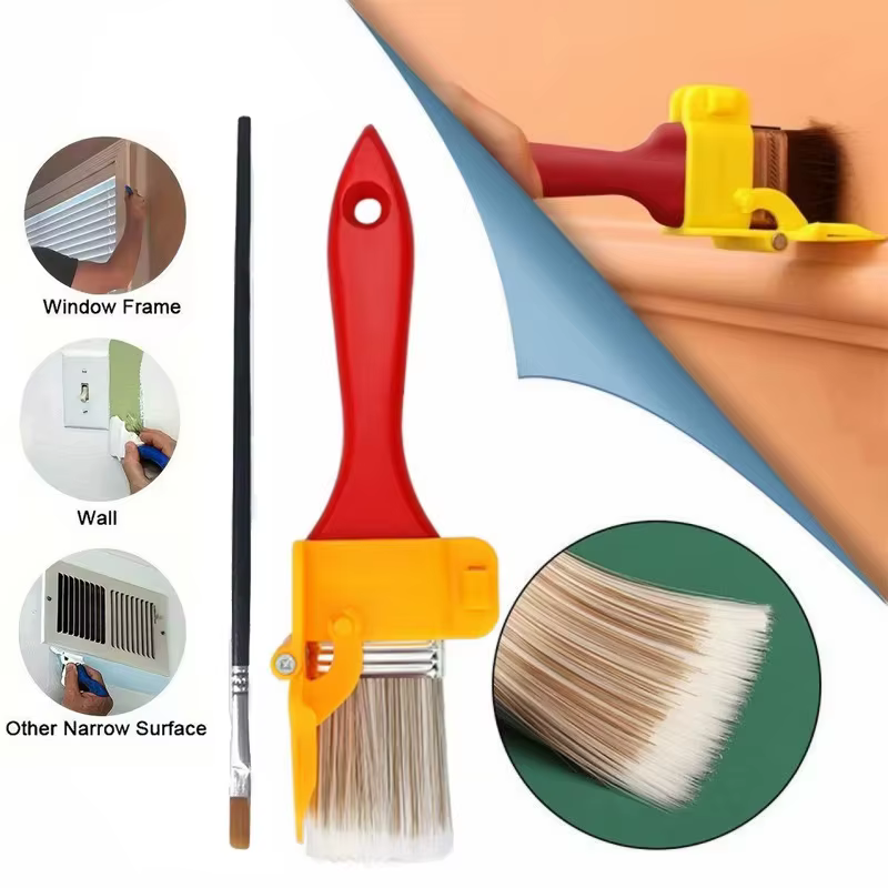 Pinceau de séparation de couleurs multifonctionnel pour travaux de peinture intérieure et extérieure