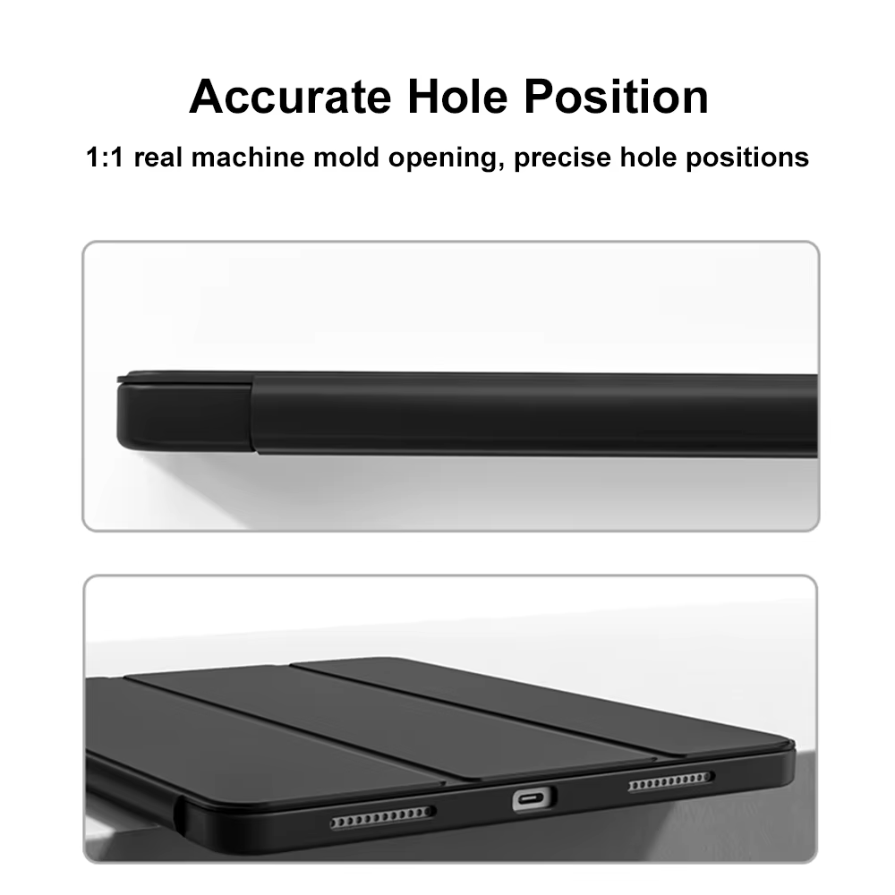 Pour iPad A16 11e/10e génération Pro 11/13 M4/M5 Pro 12/9 Air 11 M3 2025 Air 4/5 7e/8e/9e 10.2 Housse de protection anti-chute
