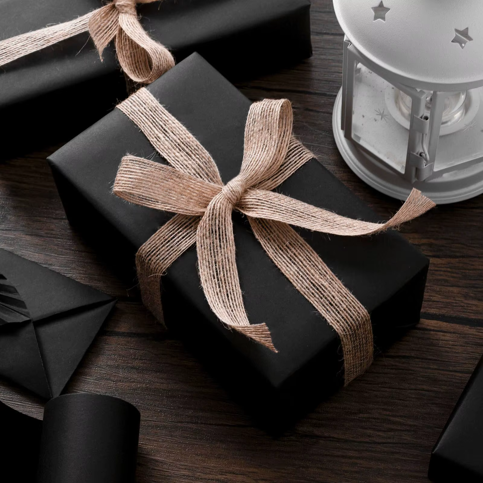 KRAFT pour cadeau papier noir Origami WRAPPING rouleau brut DESIGN emballage coloré recyclé épais carton SCRAPBOOK