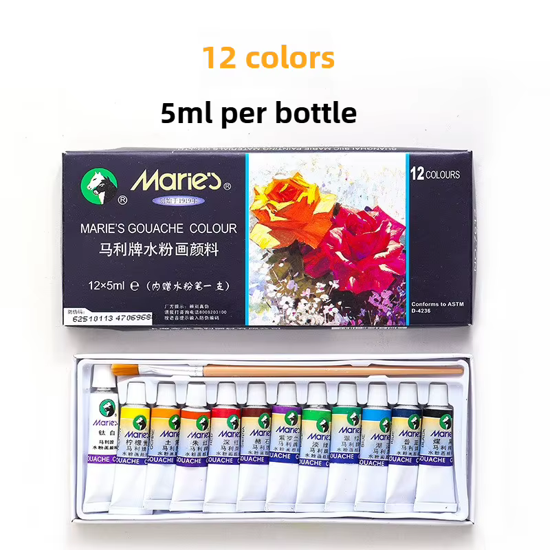 Maries – ensemble de peinture Gouache