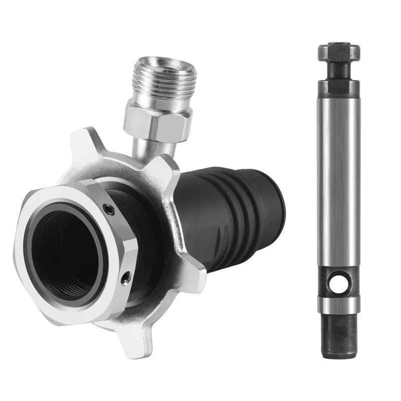 Pompe sans air 395 390 cylindre PC 24W619 argent acier inoxydable +
