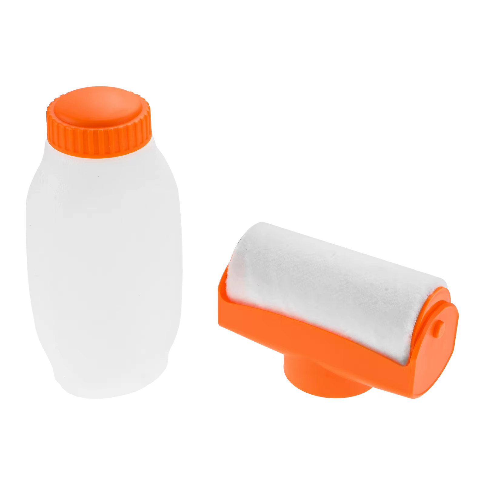 Brosse à rouleau de peinture rechargeable avec bouteilles vides de 500 ml pour la restauration murale et le kit