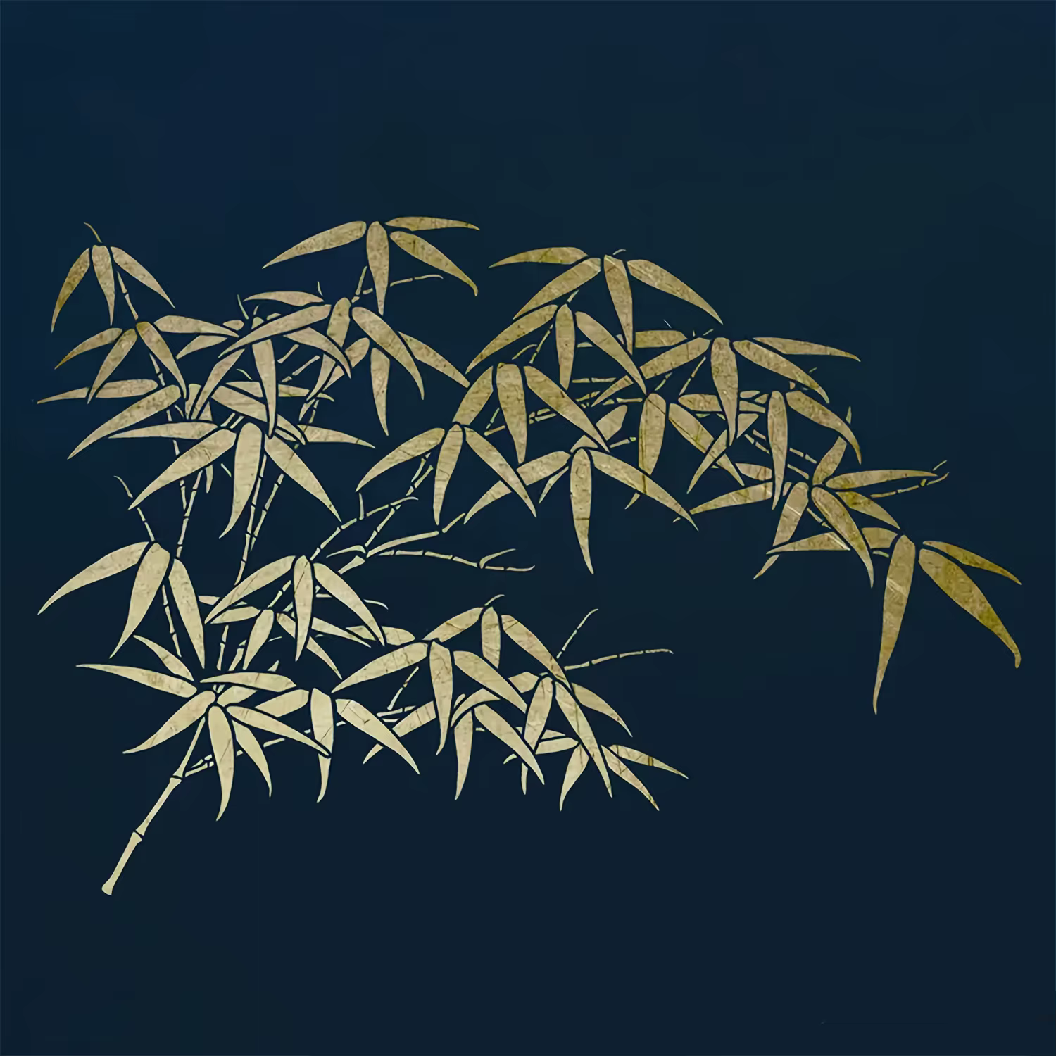 Pochoir en bambou motif feuilles 11,7*8,3 pouces pour la peinture au pinceau, gabarits de dessin pour l'artisanat, l'art mural, les meubles et les toiles