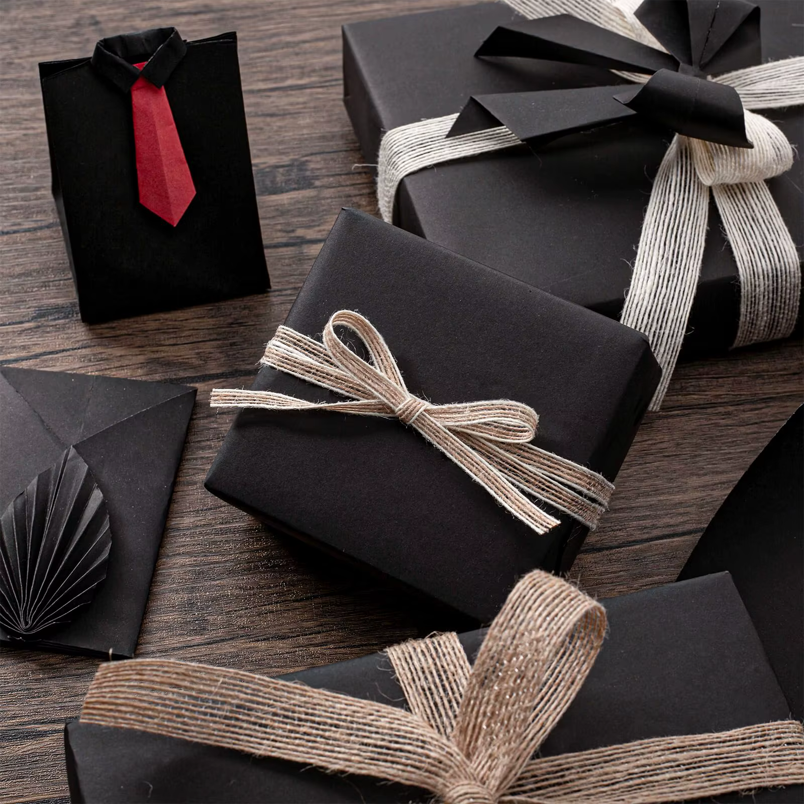 KRAFT pour cadeau papier noir Origami WRAPPING rouleau brut DESIGN emballage coloré recyclé épais carton SCRAPBOOK