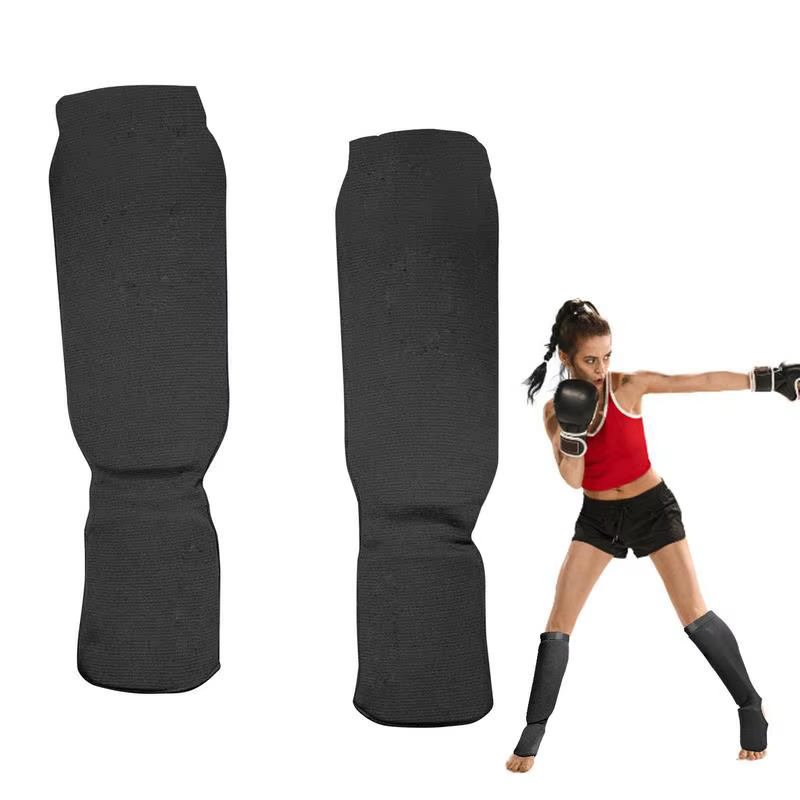 Protège-jambes Muay Thai, Protection du cou-de-pied pour MMA, protège-tibia et du cou-de-pied, équipement de Protection pour entraînement et Sparring