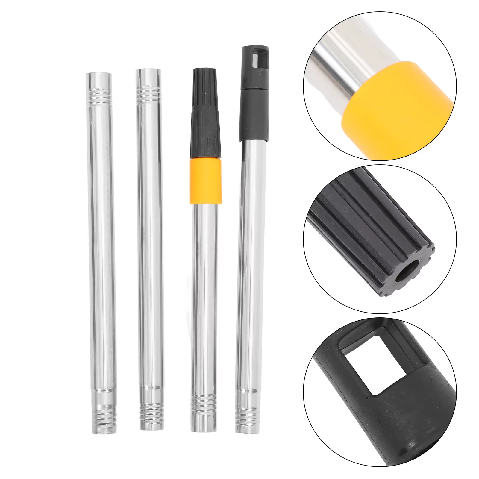 Perche télescopique pour rouleau à peinture en acier inoxydable réglable de 1