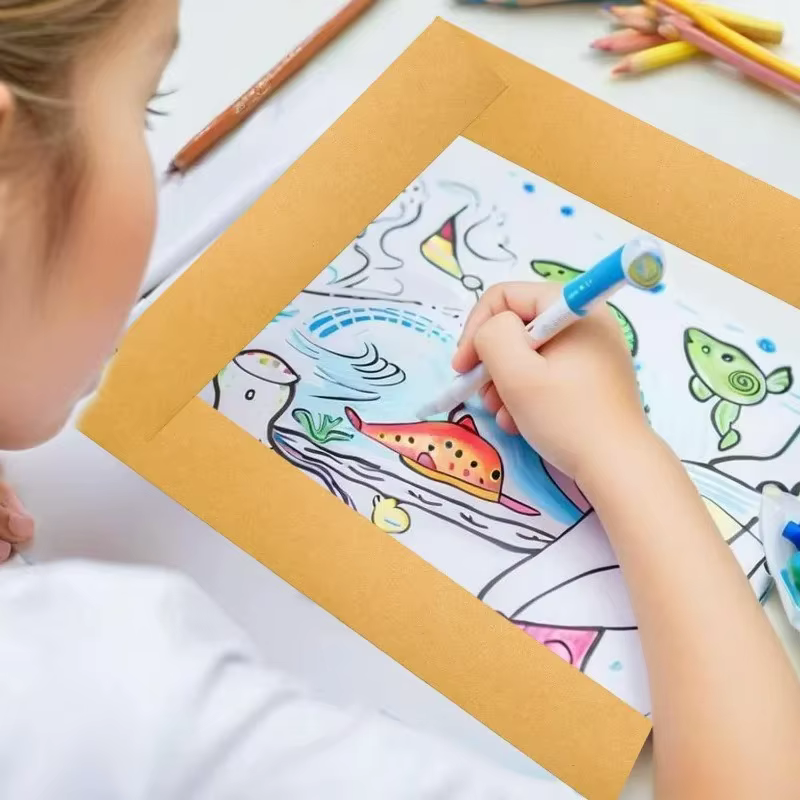 Rubans en papier Kraft auto-adhésifs
