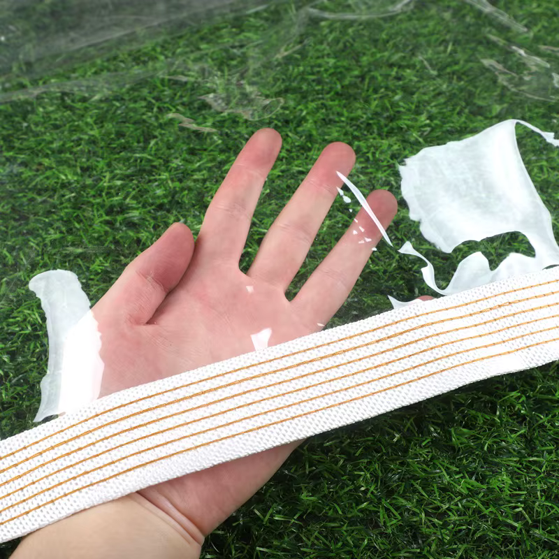 Bâche transparente imperméable en PVC personnalisée