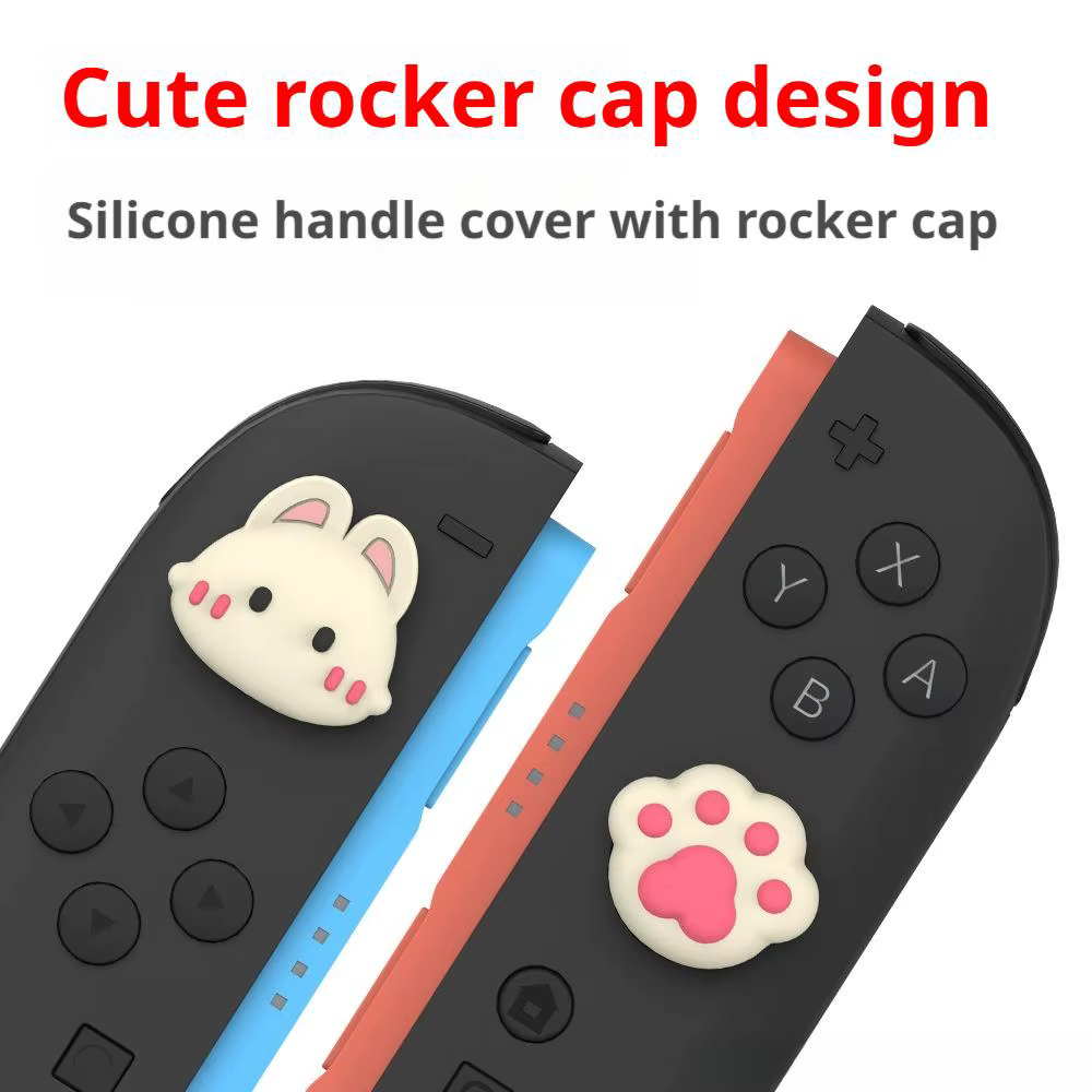 Coque de Protection rose pour Switch 2, conception fendue, étui de Protection complet en Silicone ABS pour NS Switch 2, étui de support de poignée