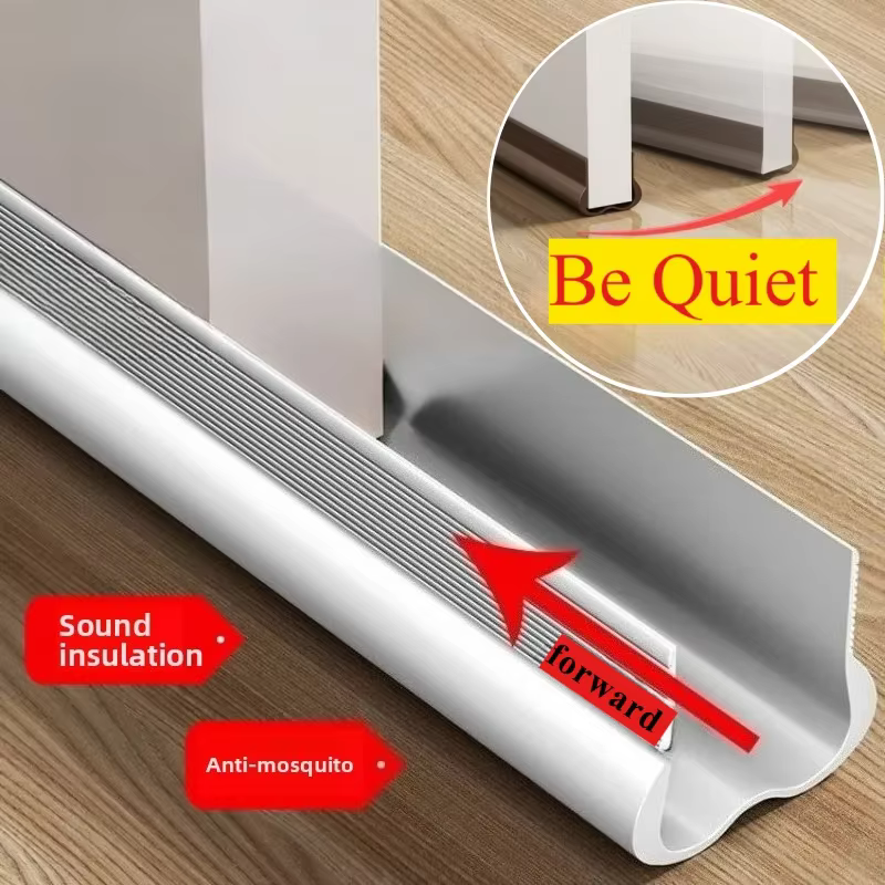 Bande d'étanchéité Flexible en PVC pour bas de porte