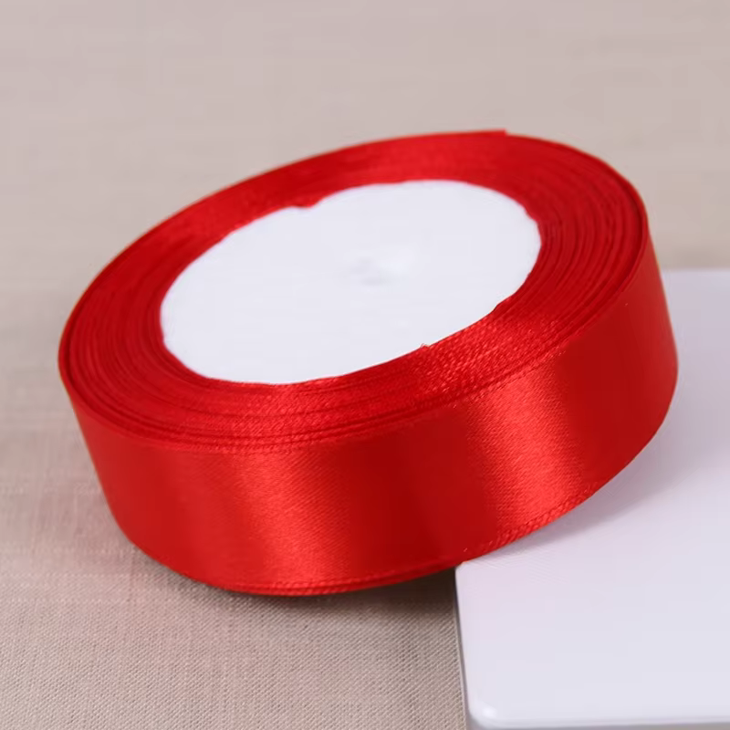 Rubans en Satin rouge, noël