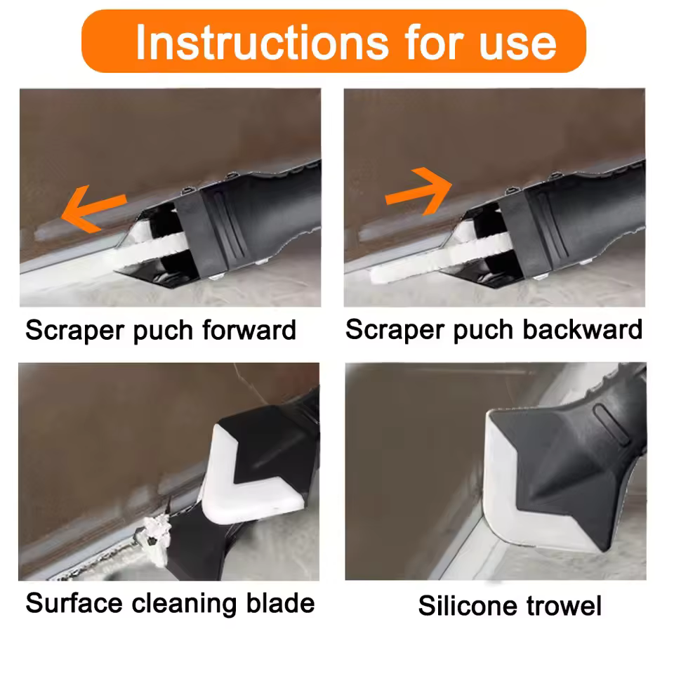 Grattoir en silicone 5 en 1