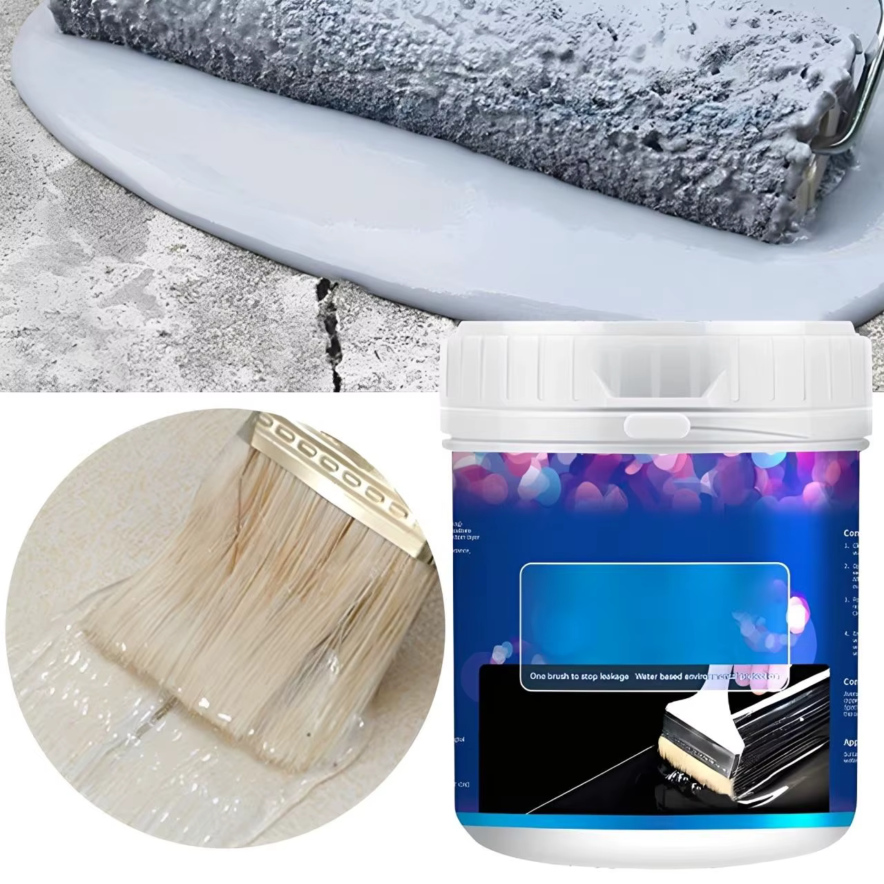 Revêtement Polyuréthane Imperméable Multi-Usages pour la Réparation des Fuites de Toiture