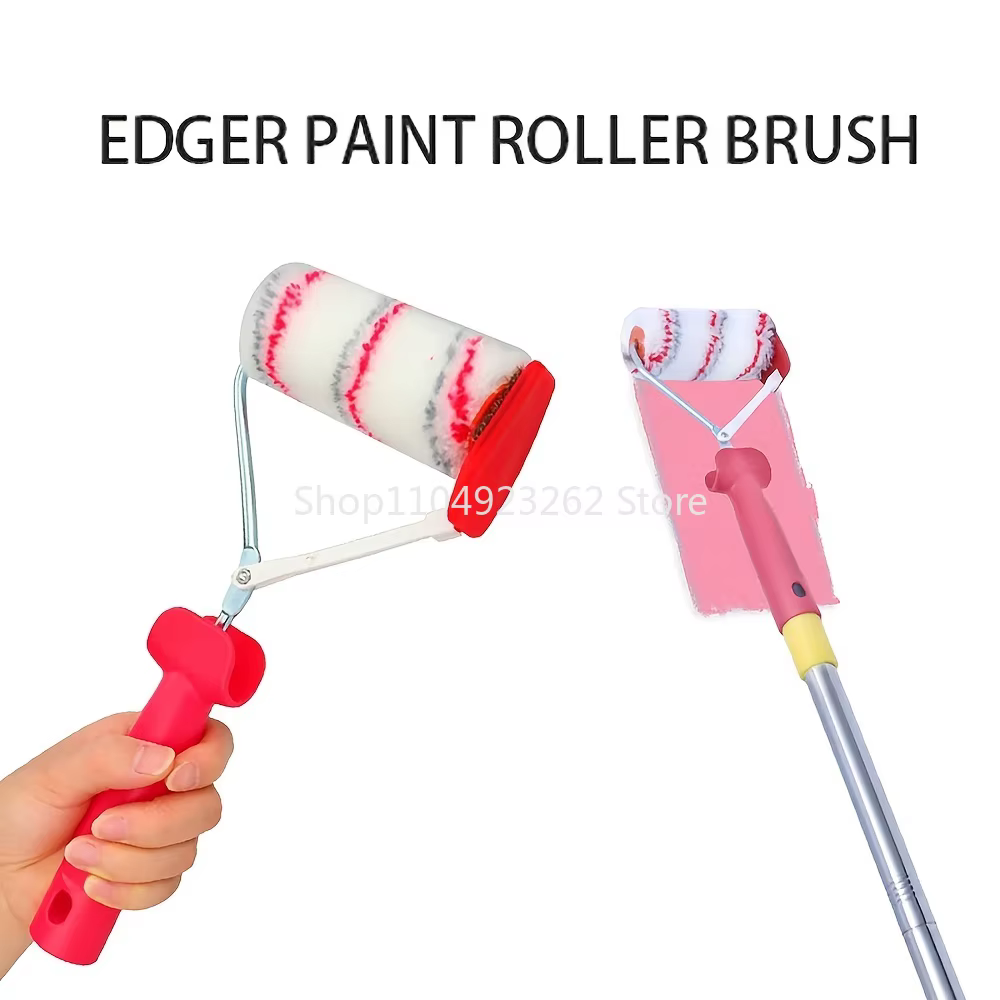 Brosse à rouleau de peinture polyvalente de 4 pouces