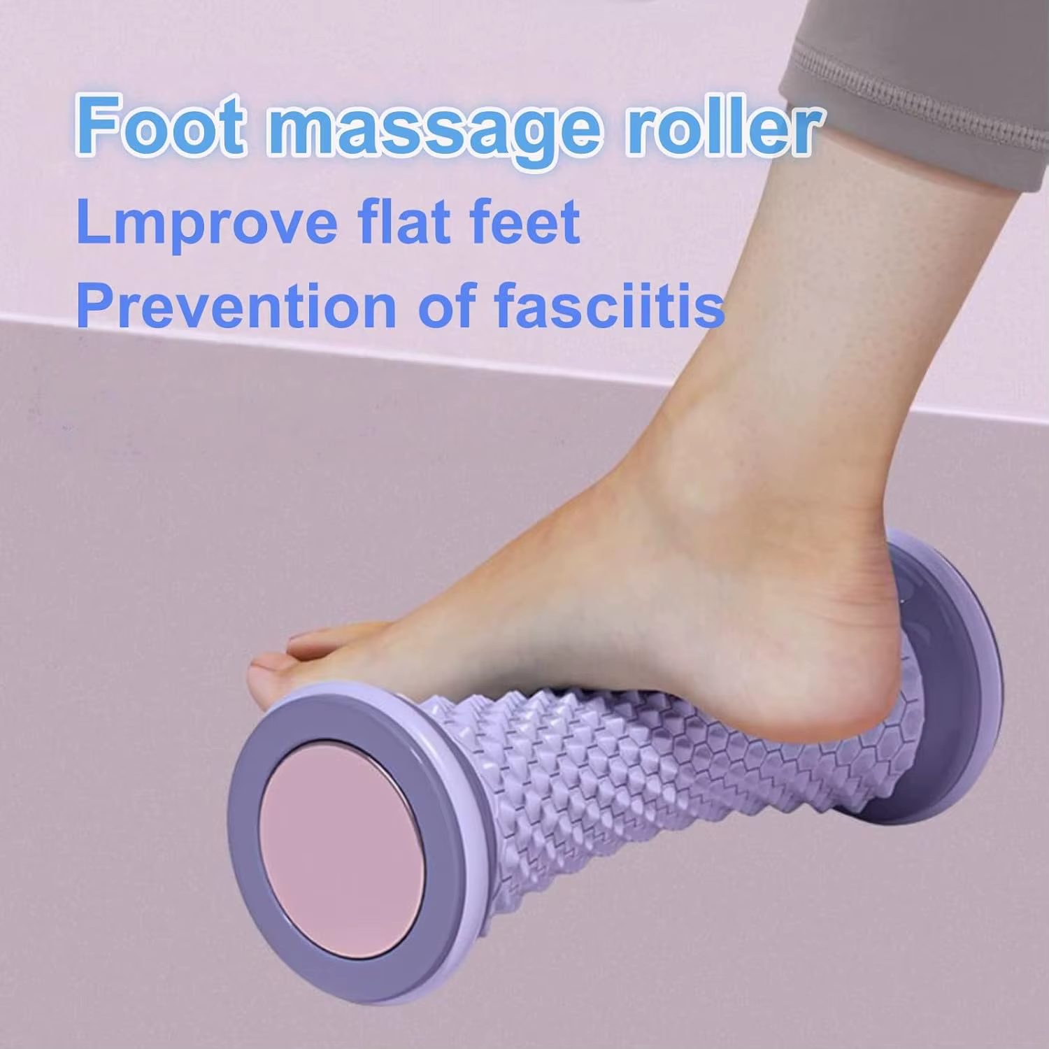 Balle de massage plantaire, correcteur de voûte plantaire pour pieds plats, outil d'entraînement de relaxation des méridiens du cou et du corps