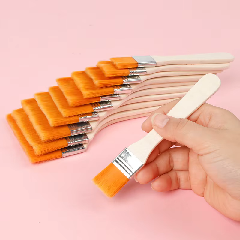 Pinceau de peinture à l'huile en nylon n ° 1-12