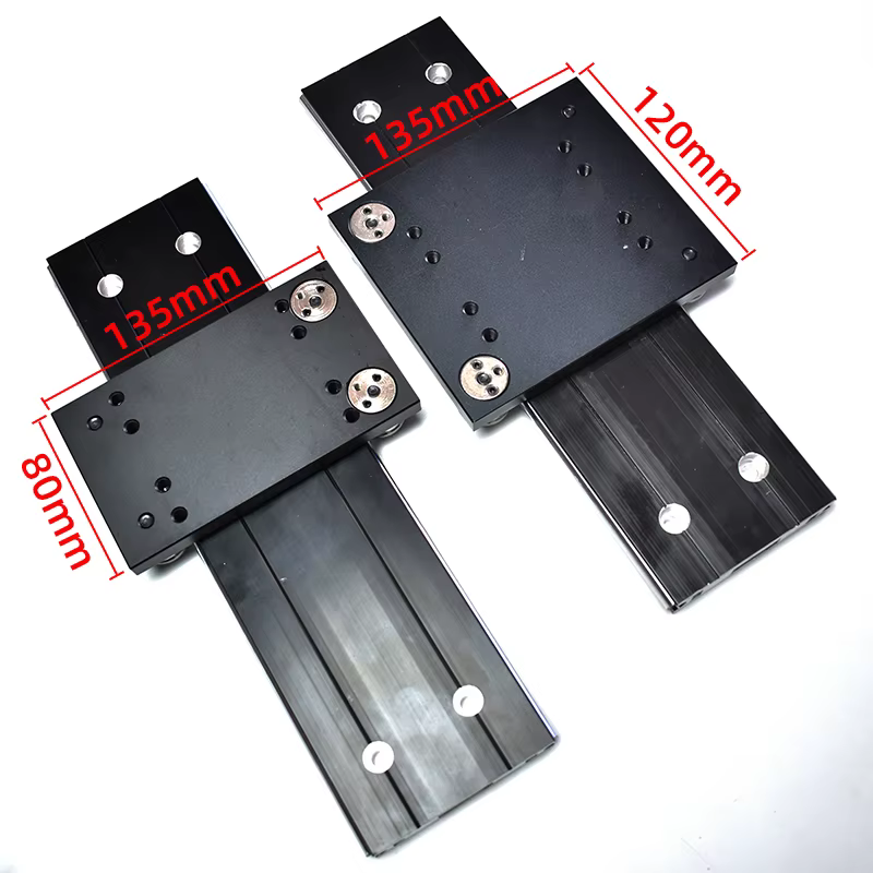 Guide linéaire à rouleaux OSGR80 300 400 500 600 700 800 900 1000 1100 1200 13001400 Rail coulissant à blocs coulissants à roues mm