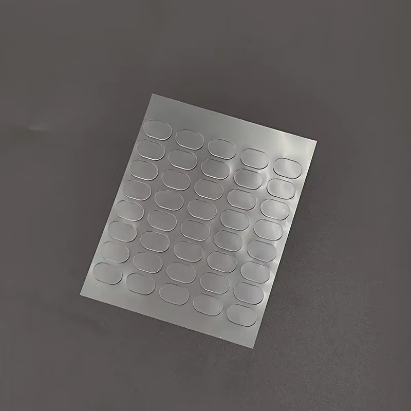 200 pièces de coussinets adhésifs transparents double face - Non marquant