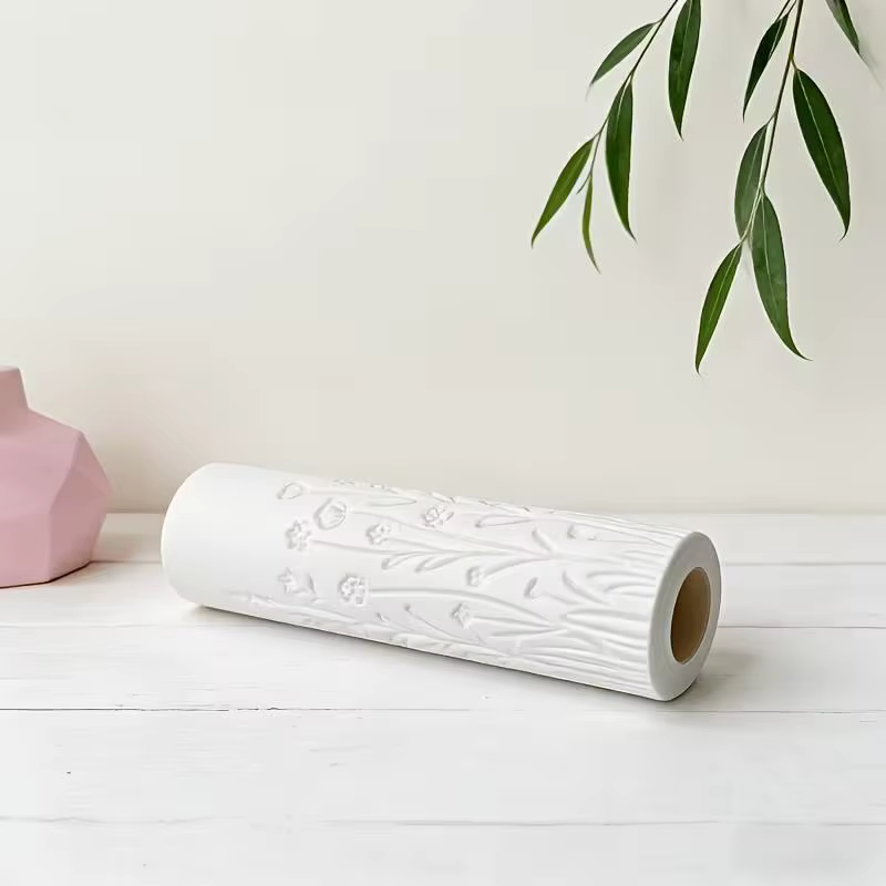 1 rouleau texturé Grassland Breeze – Outil haute précision pour l'argile et la poterie